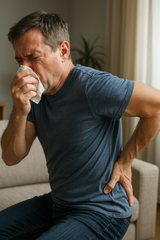 Soulagement instantané : dites adieu aux douleurs dorsales causées par les éternuements