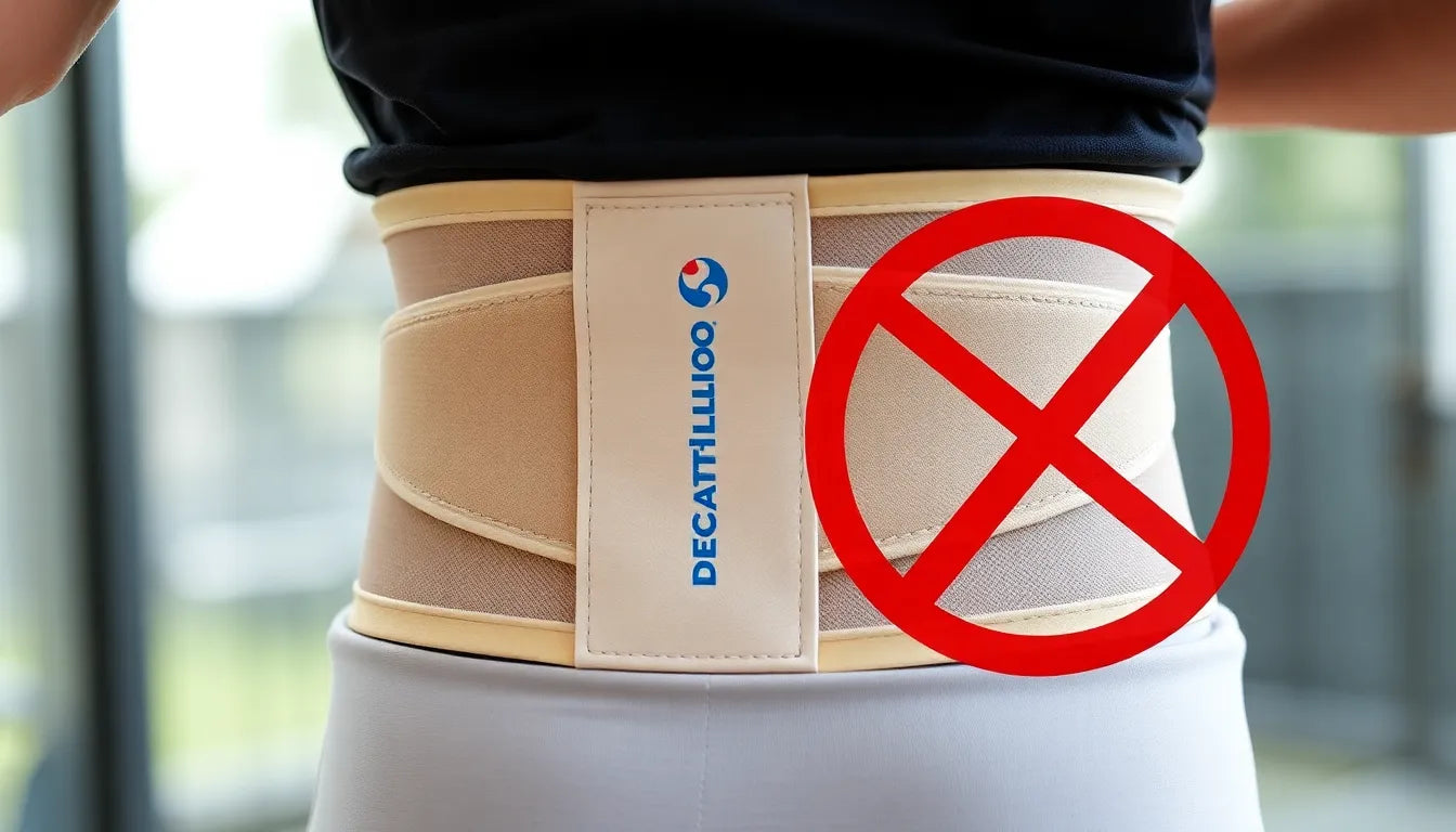 Soulagement et soutien avec la ceinture lombaire sciatique de Decathlon