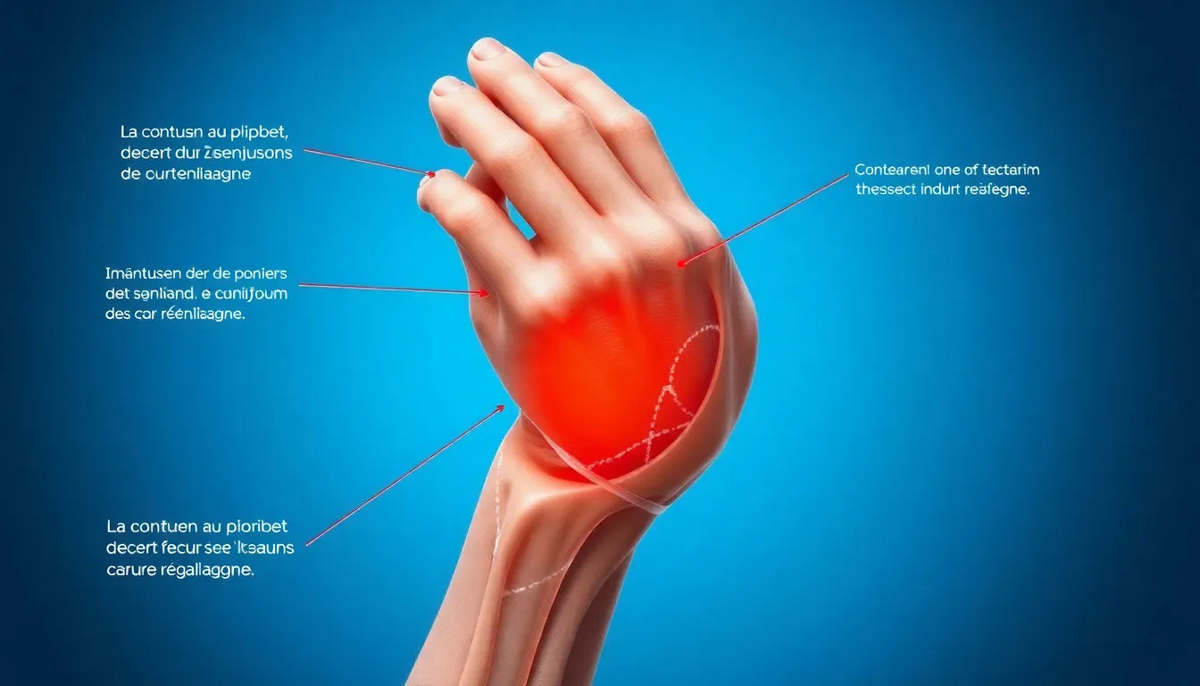 Soulager la douleur d'une contusion au poignet : astuces efficaces et conseils pratiques