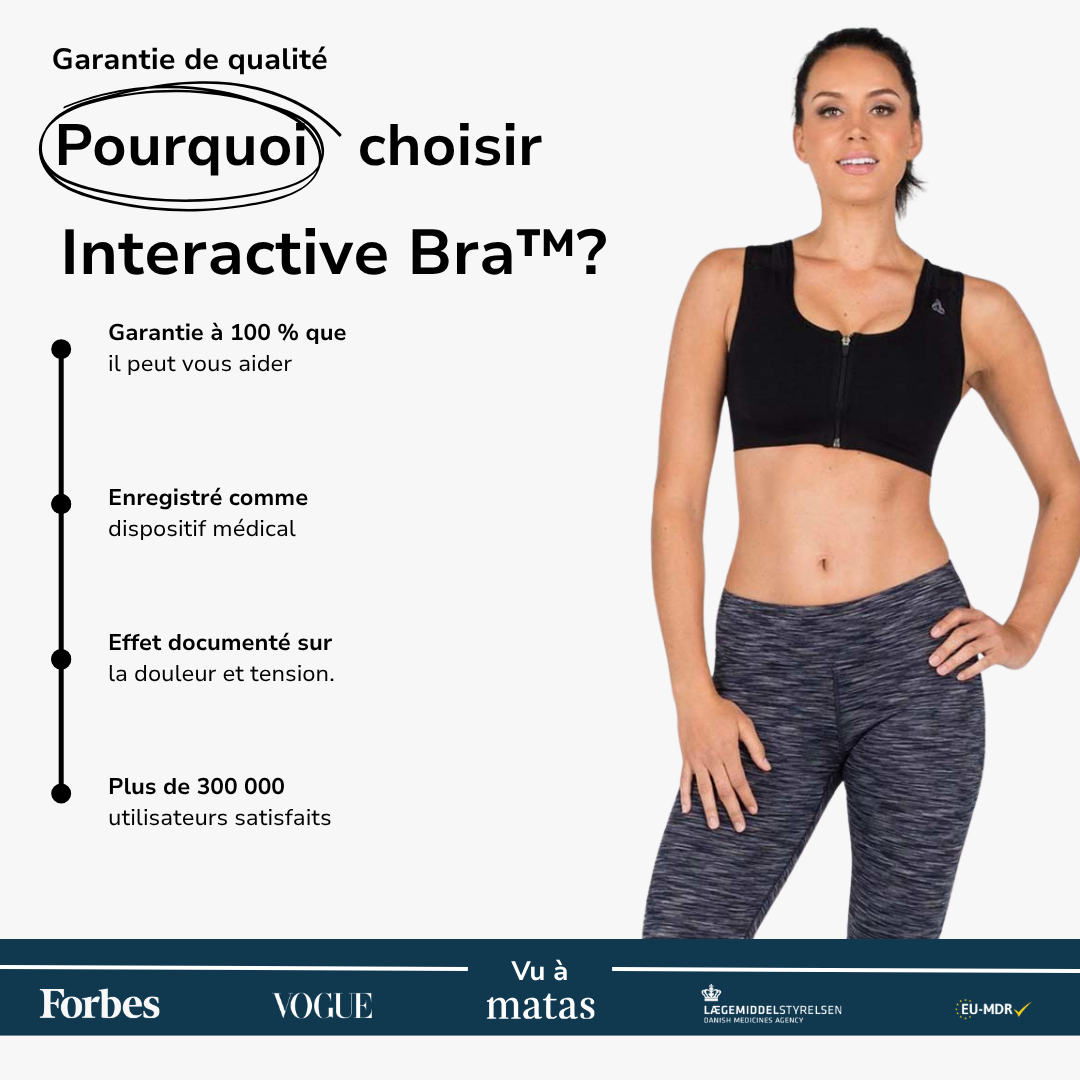 AlignMe Interactive Bra - Noir
