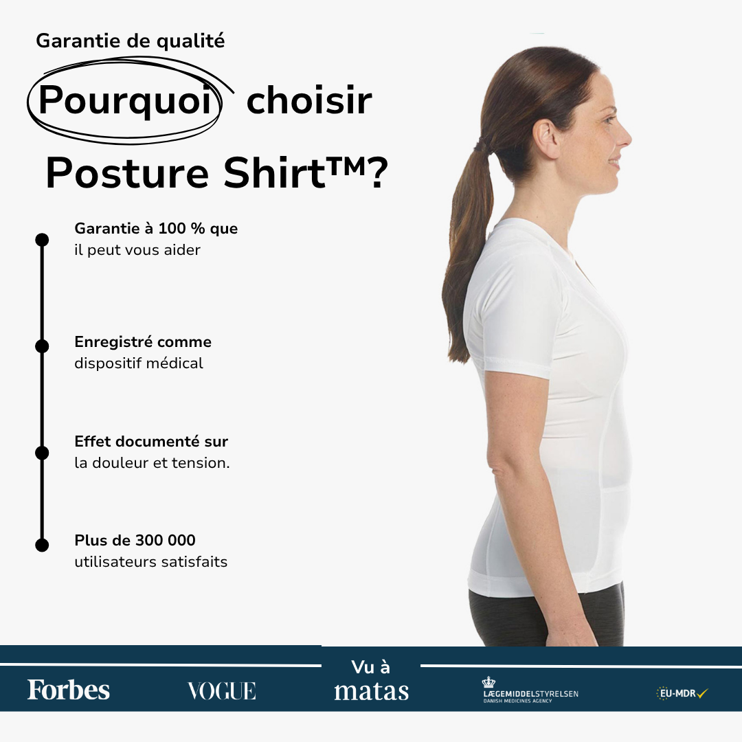 Women's Posture Shirt™ - Blanc