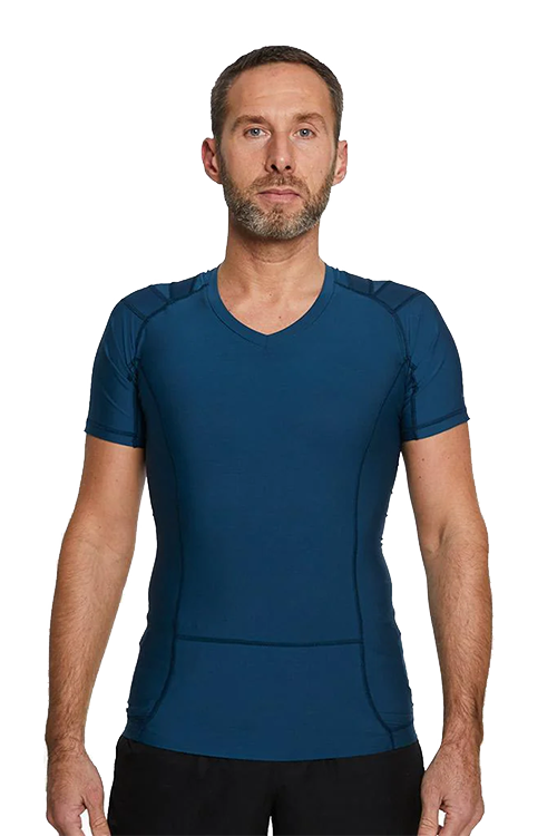 Men's Posture Shirt™ - Bleu