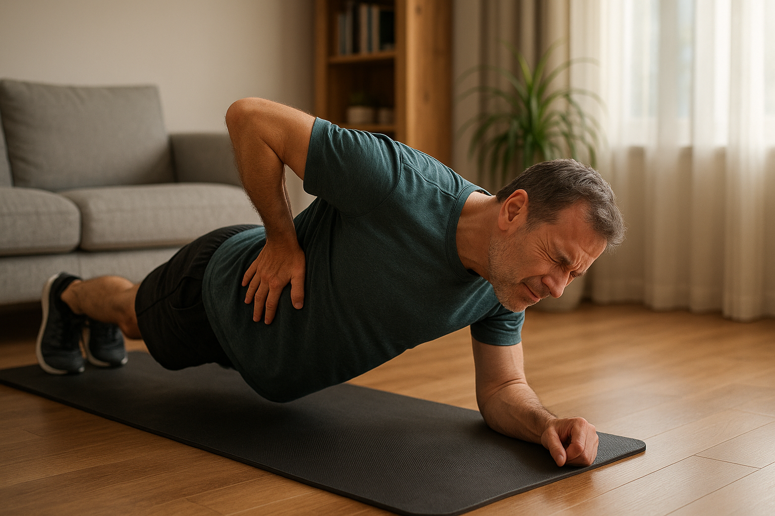 Soulagez votre dos avec ces exercices de gainage pour lecteur de pratique souffrant de lombalgie