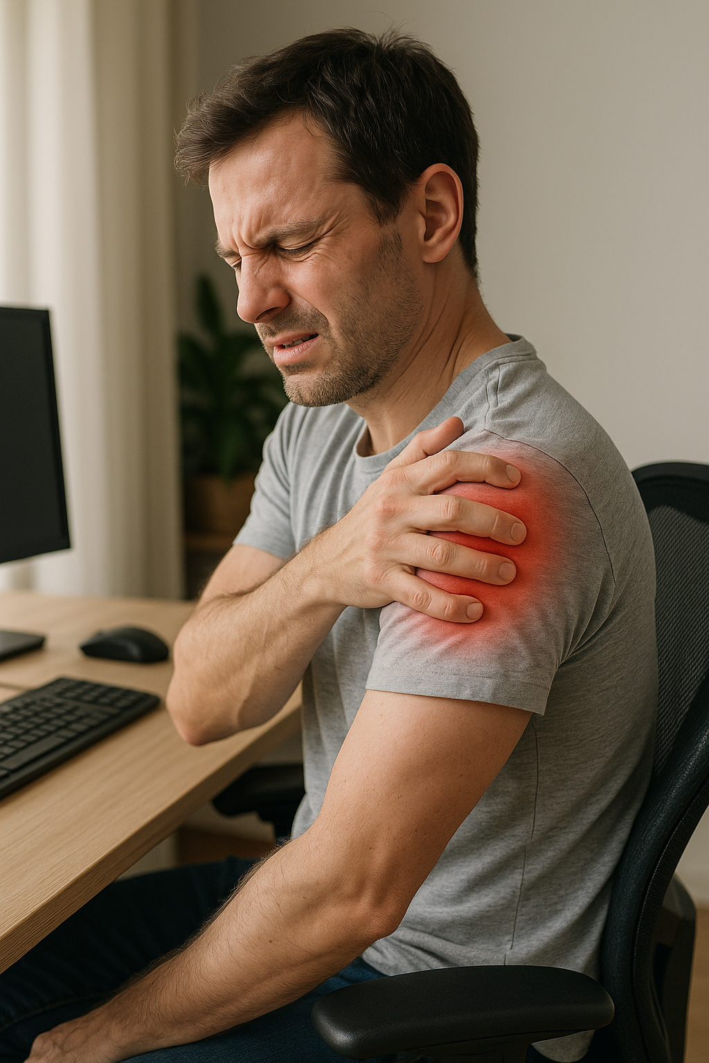 Soulager la douleur à l'épaule et au bras droits avec des solutions ergonomiques innovantes
