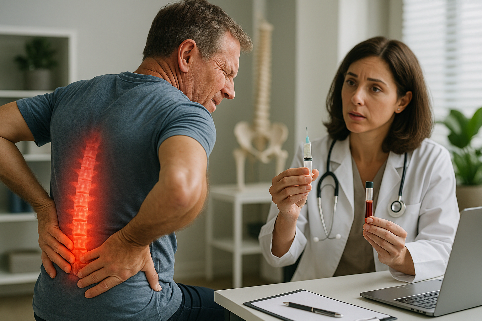 Soulagement du dos sans chirurgie : découvrez les traitements innovants et régénératifs