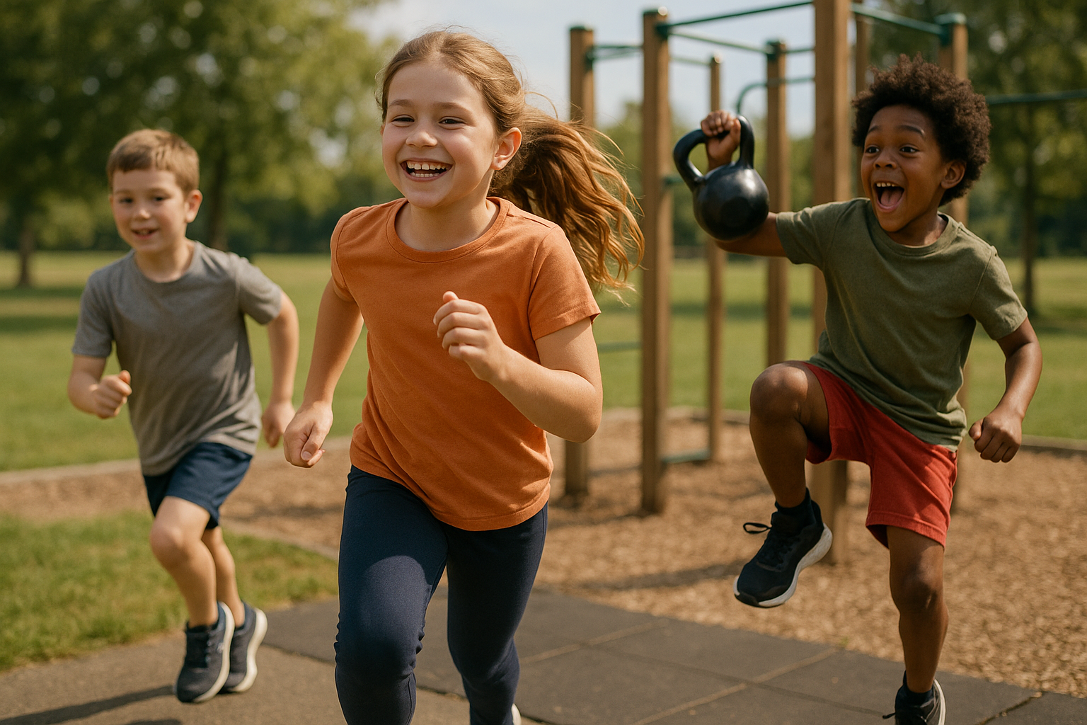 Bouger en s'amusant : le secret du fitness pour les enfants