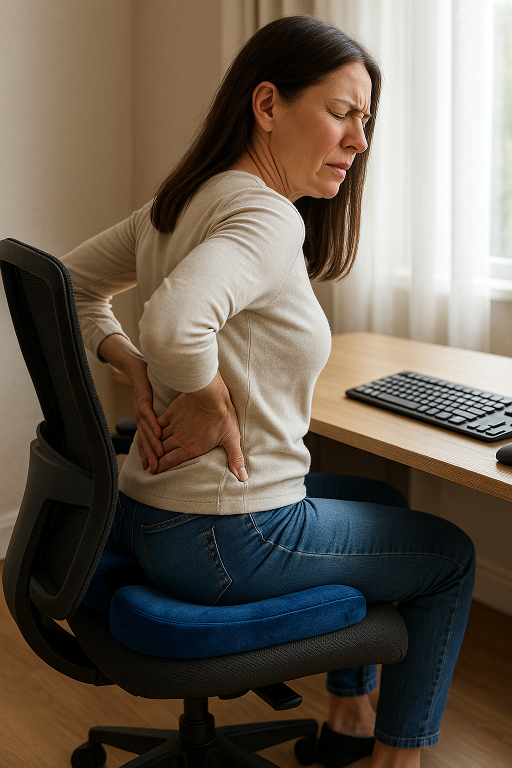 Soulagez vos douleurs lombaires et coccygiennes avec des solutions ergonomiques