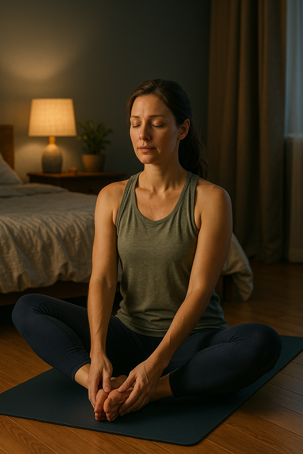 Plongez dans la sérénité avec le yoga du soir pour un sommeil apaisant