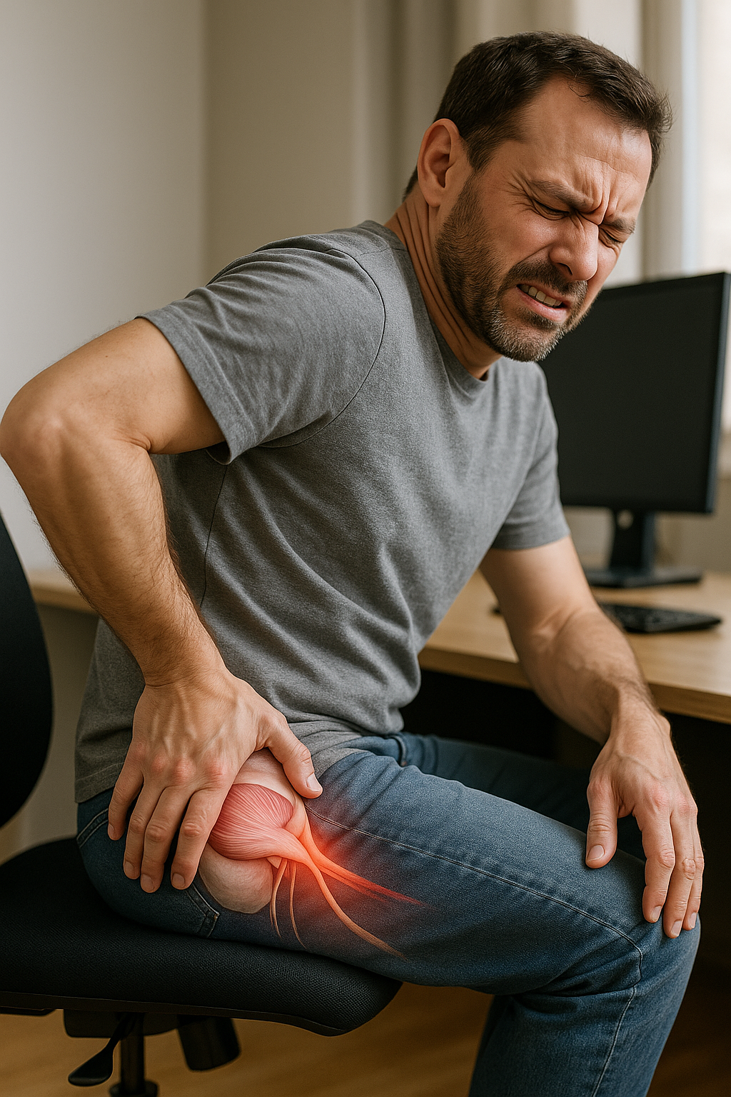 Soulagez votre douleur fessière en position assise avec ces astuces efficaces