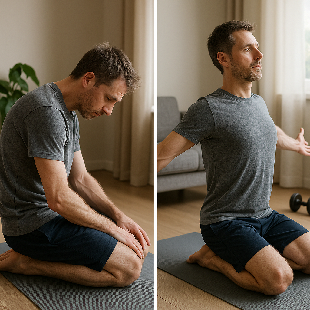 Dites adieu au dos voûté avec ces exercices simples et efficaces