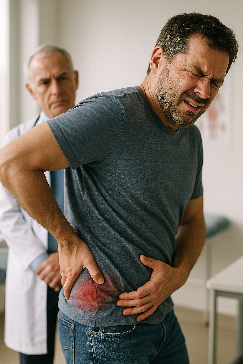 Quand la douleur dorsale révèle plus qu'un simple mal de dos : comprendre le lien avec le cancer des testicules