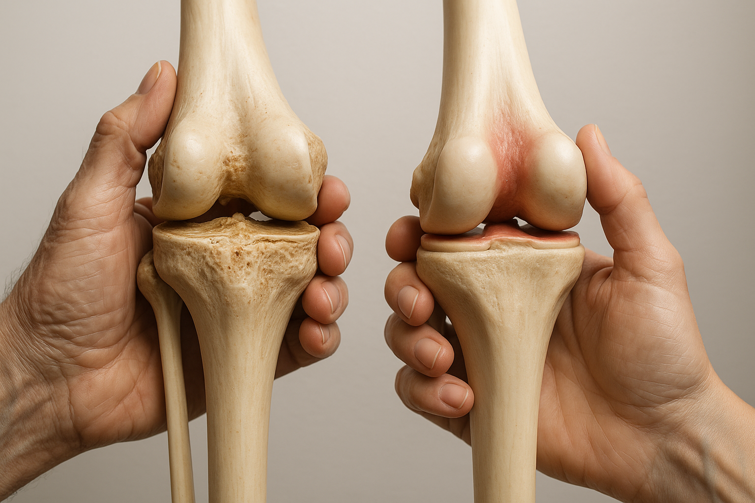 Comprendre la différence entre l'arthrite et l'arthrose pour mieux soulager vos douleurs
