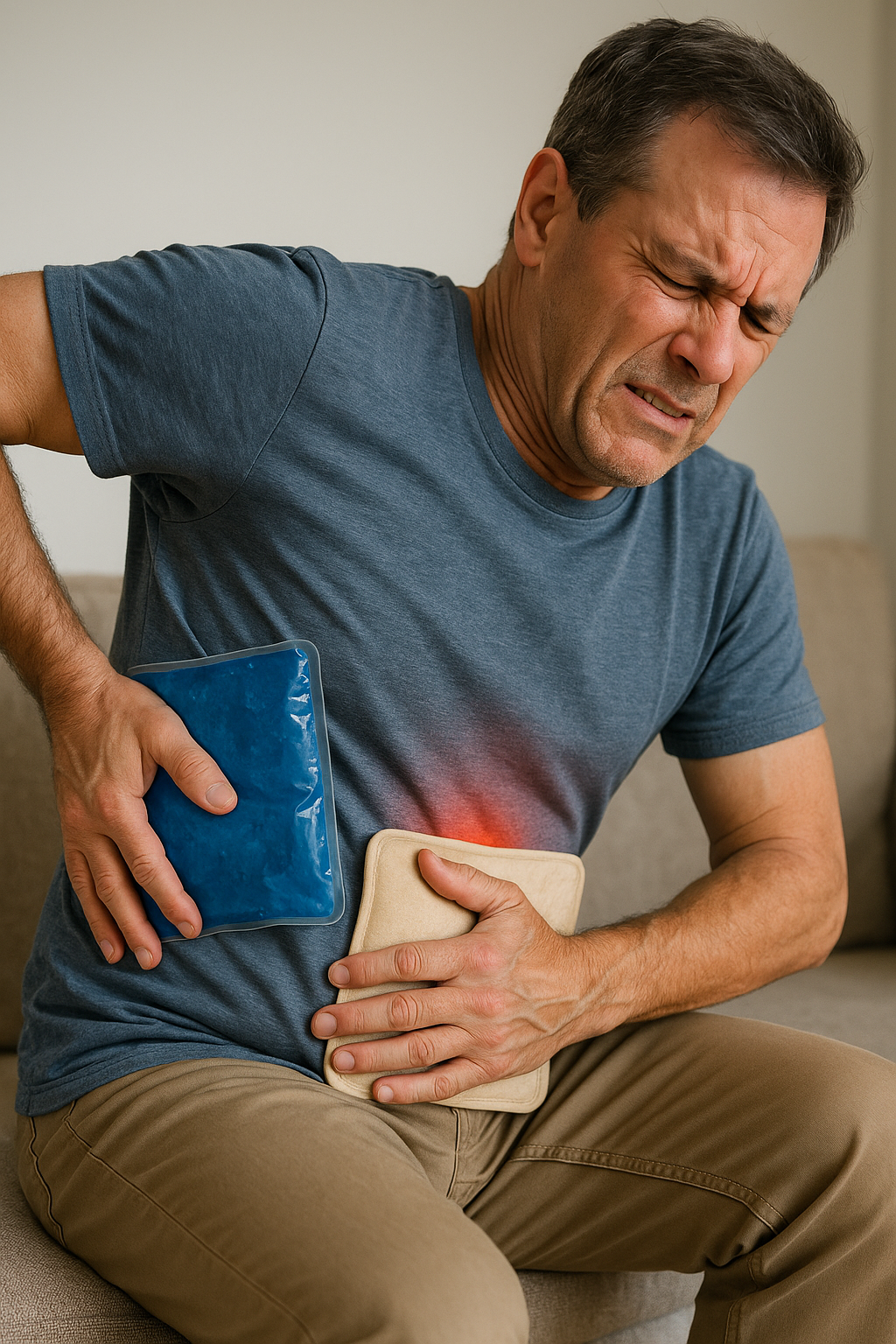 Lumbago : le secret pour choisir entre chaud et froid pour un soulagement optimal