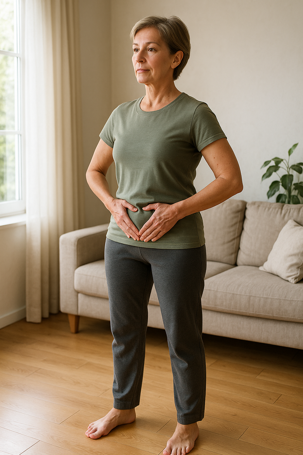 Renforcez votre périnée avec des exercices debout pour lecteurs de pratique