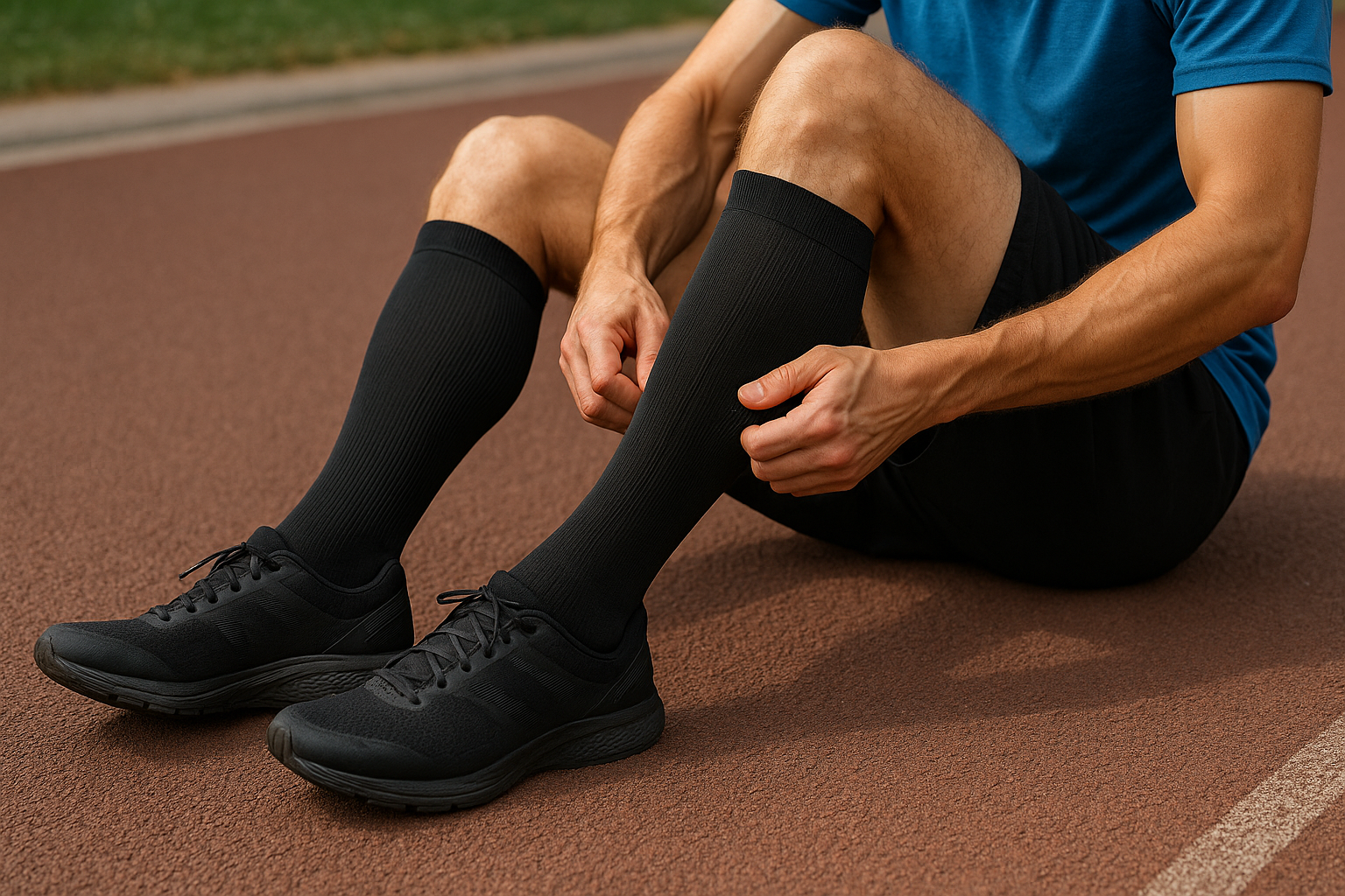 Chaussettes de compression pour la course : alliées de votre récupération après l'effort