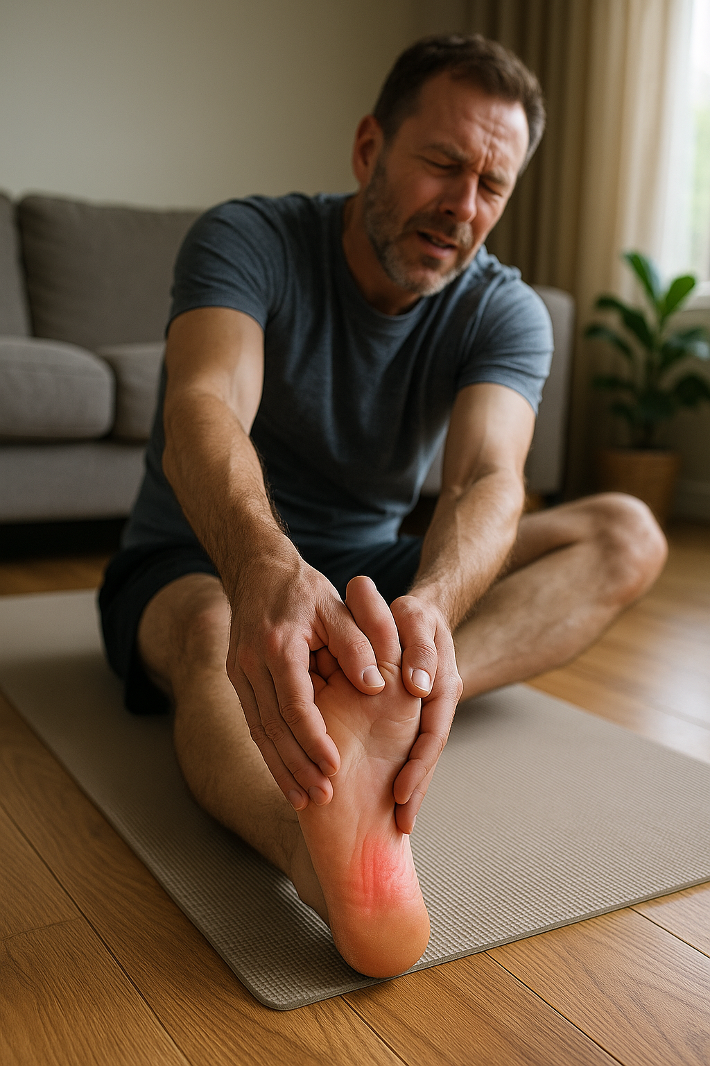 Exercices efficaces pour soulager votre épine calcanéenne avec le lecteur de pratique
