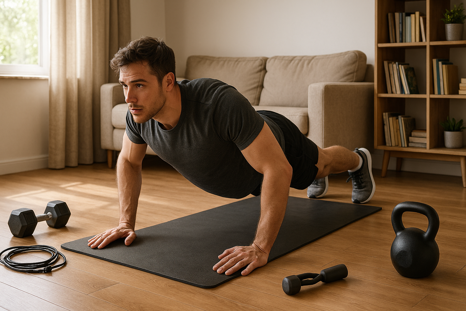 Découvrez la liberté du fitness avec l'entraînement à domicile