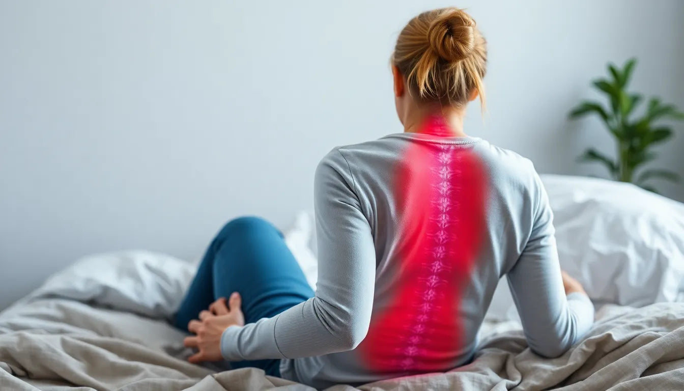 Soulagement des douleurs dorsales liées à une position allongée prolongée : conseils et solutions