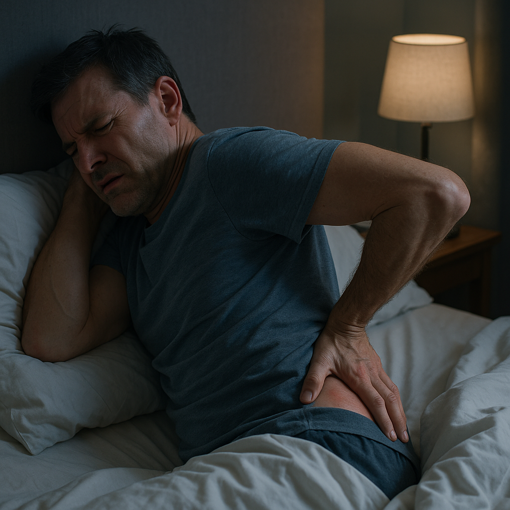 Retrouvez le sommeil paisible en apaisant vos douleurs lombaires nocturnes