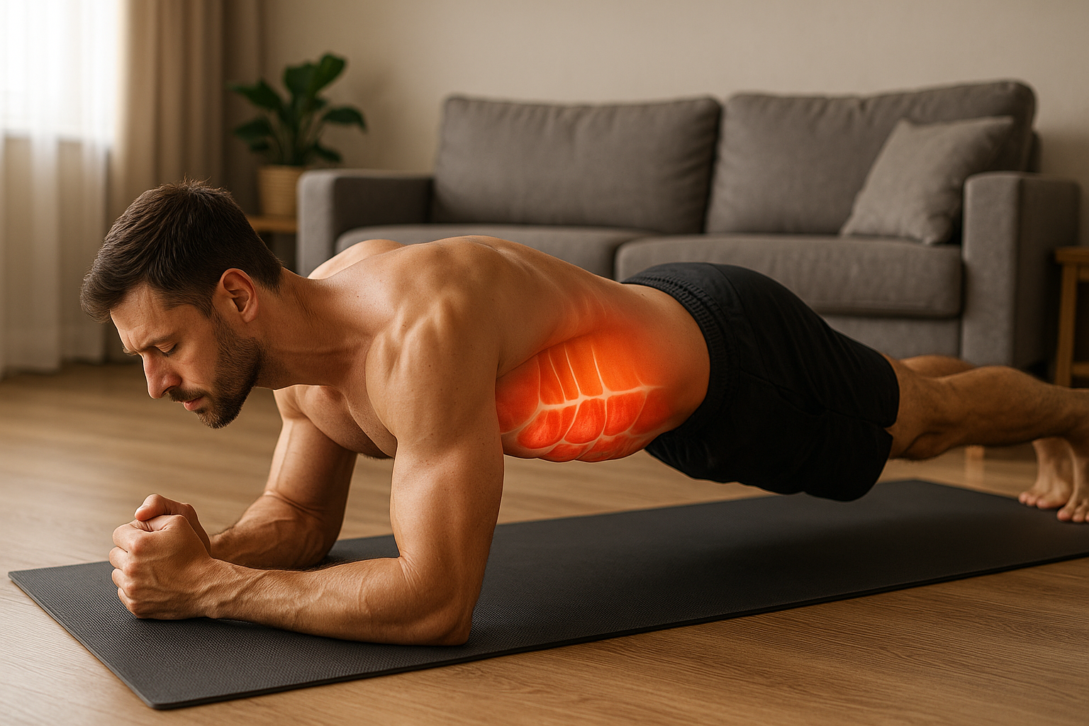 Sculptez vos abdominaux et protégez votre dos avec le gainage