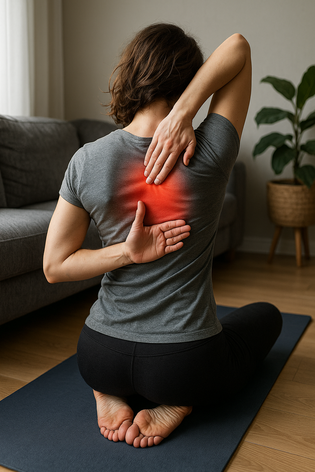 Soulager la douleur entre les omoplates : exercices essentiels pour le lecteur de pratique