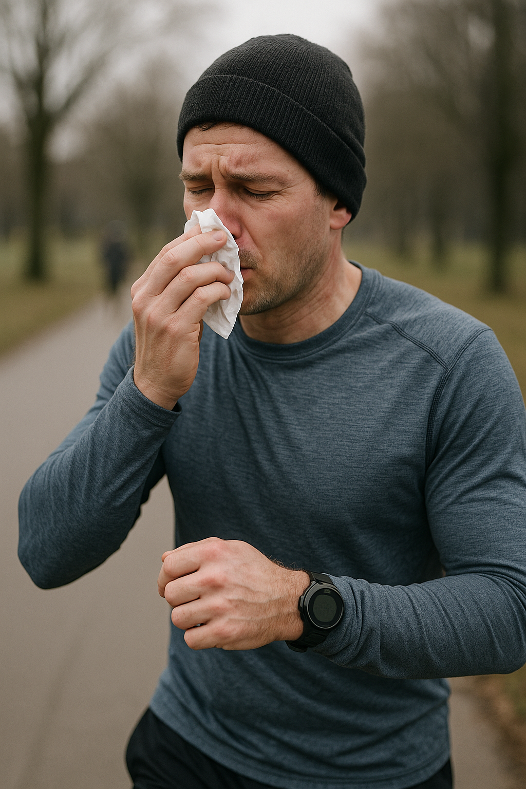 Courir sous le nez qui coule : mythe ou réalité ?