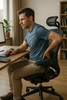 Transformez votre espace de travail avec une chaise bureau ergonomique qui prend soin de votre santé