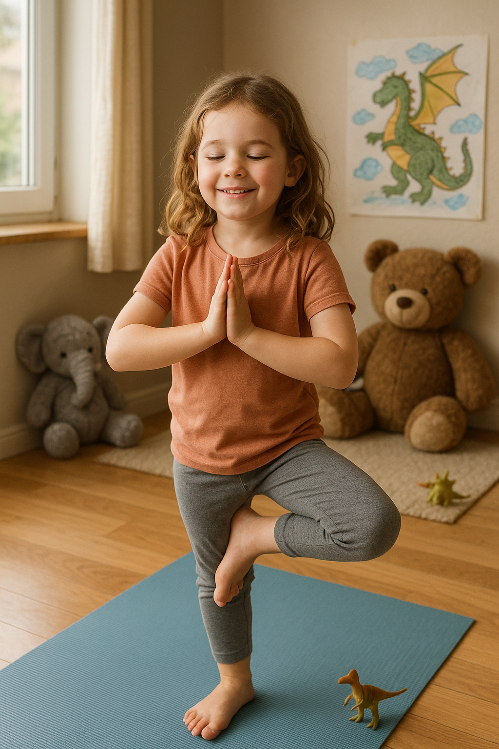 Éveillez la curiosité de vos enfants avec le yoga ludique