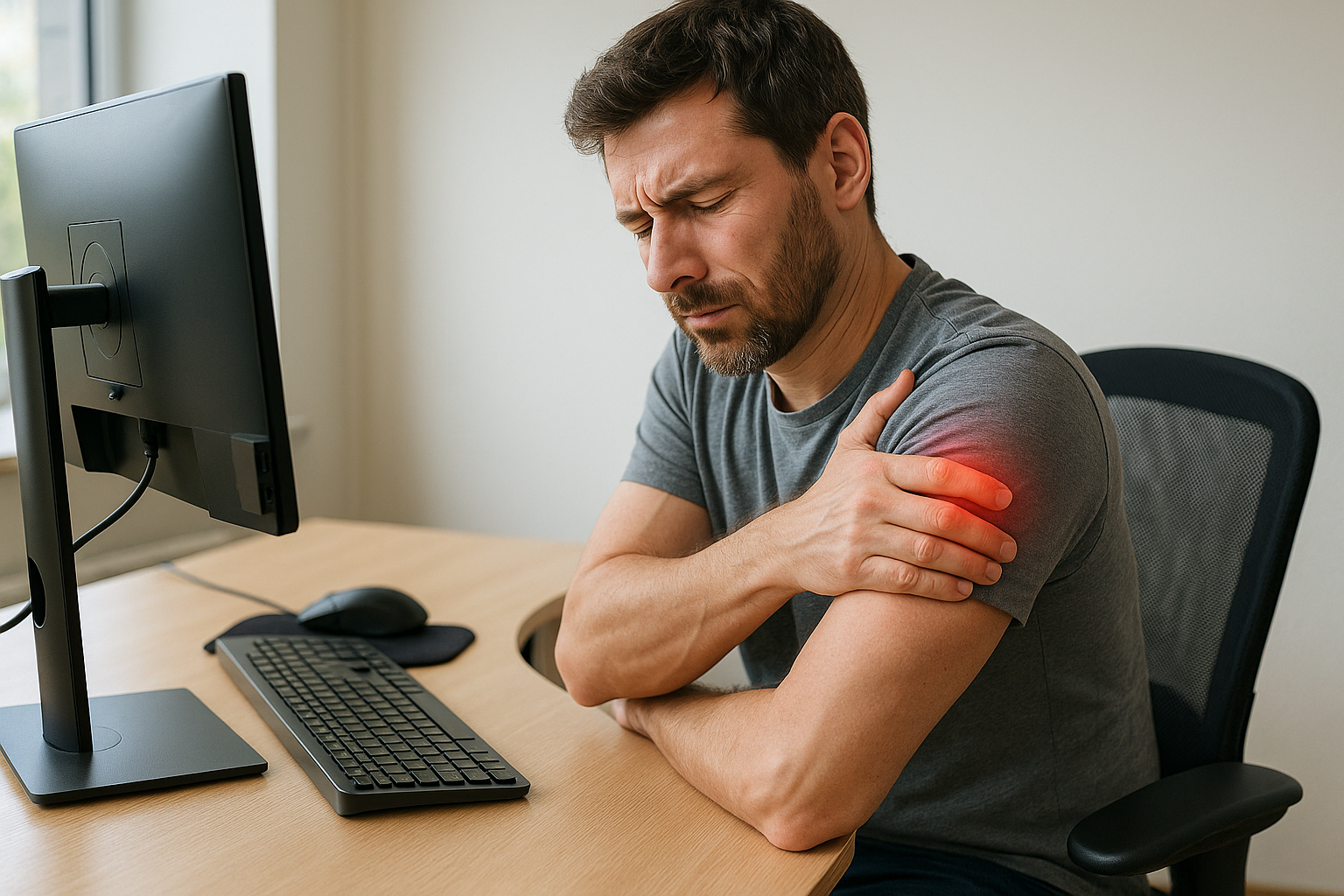 Soulagez la douleur au haut du bras avec des solutions ergonomiques innovantes