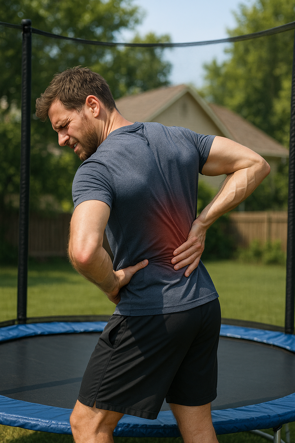 Sautez sans douleur : comment éviter les maux de dos après le trampoline