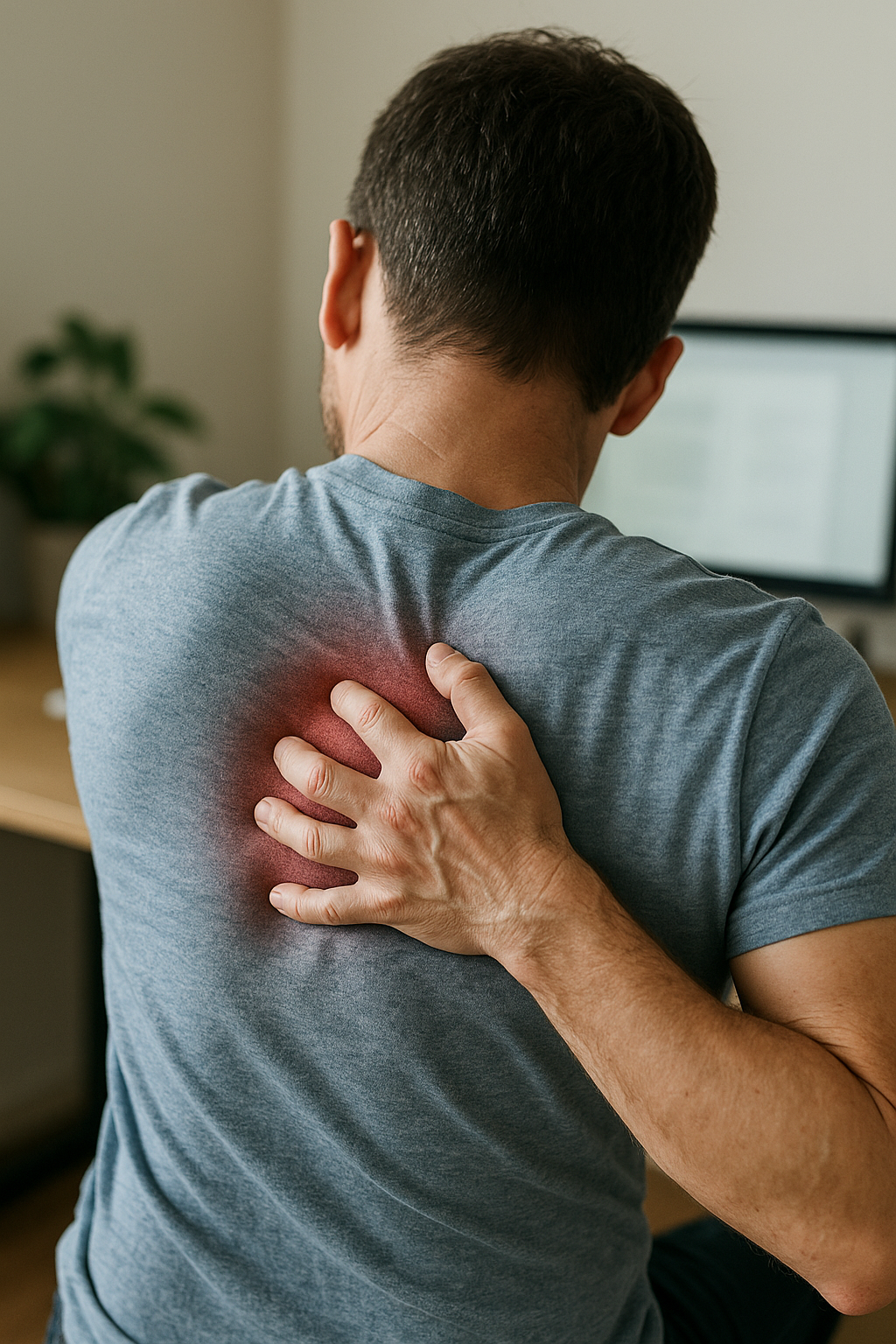 Soulager la douleur entre les omoplates : astuces et solutions ergonomiques efficaces