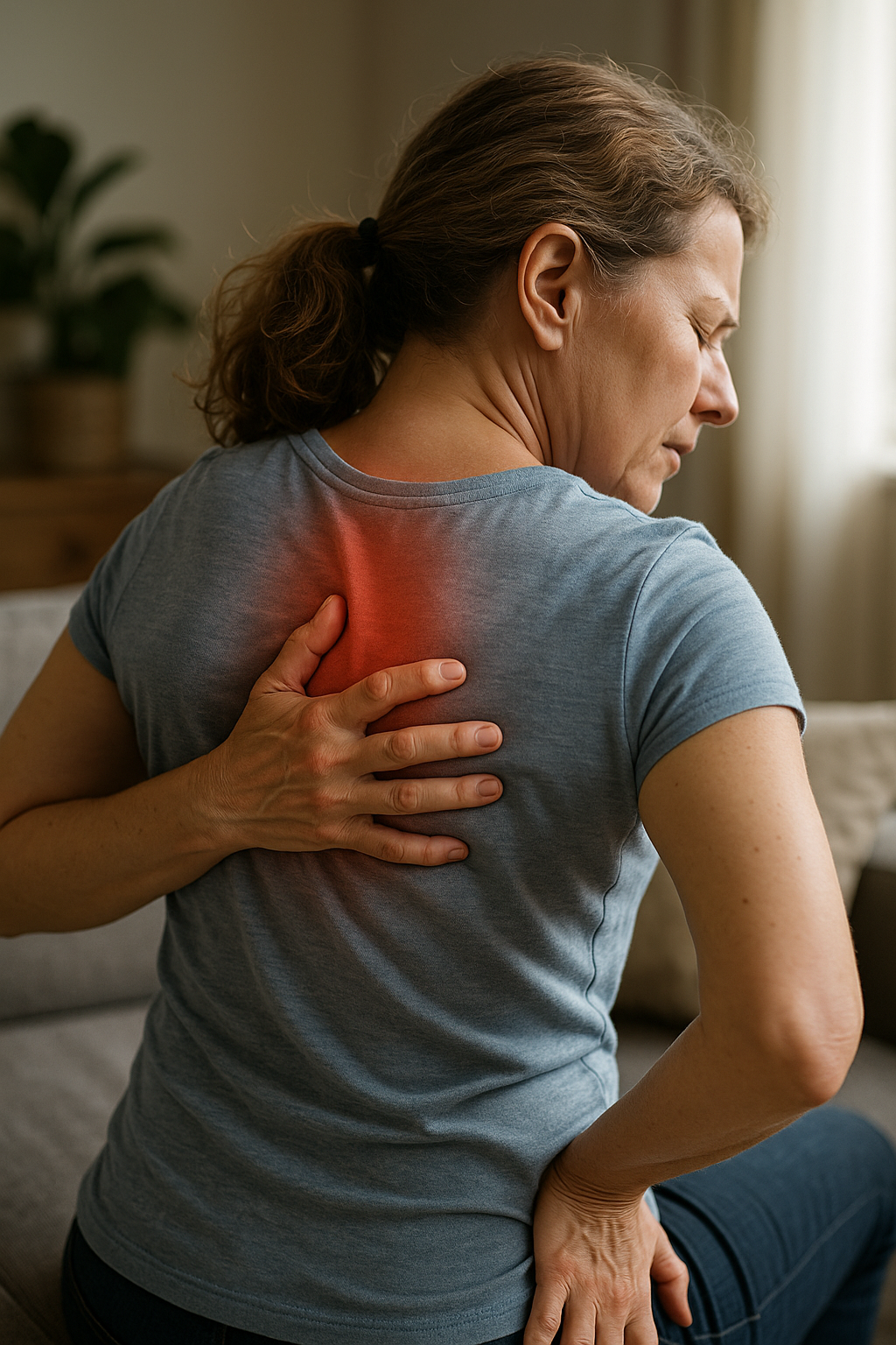 Soulager la douleur en haut du dos naturellement et efficacement