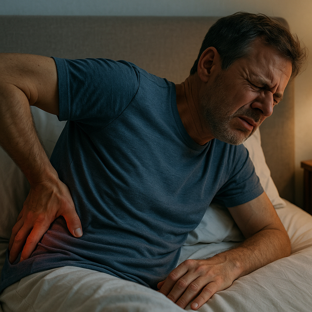 Soulager la douleur dans le côté droit du dos en position allongée : astuces et solutions