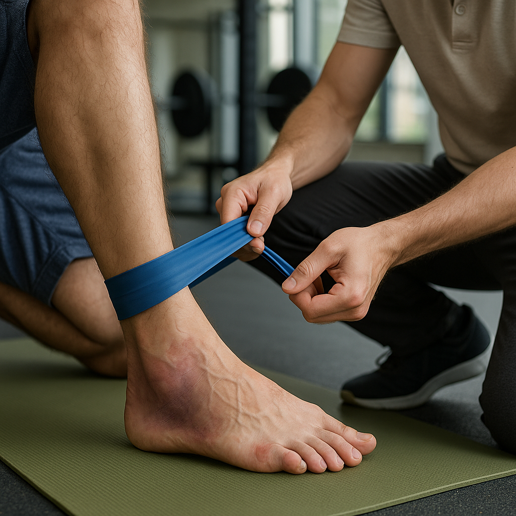 Lecteur de pratique : exercices essentiels pour une cheville foulée