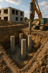 Découvrez le secret des colonnes rigides pour des fondations solides et durables
