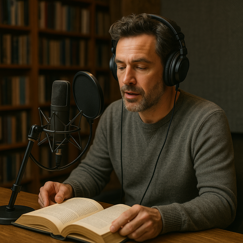 Indlæser magi dans l'univers des livres audio