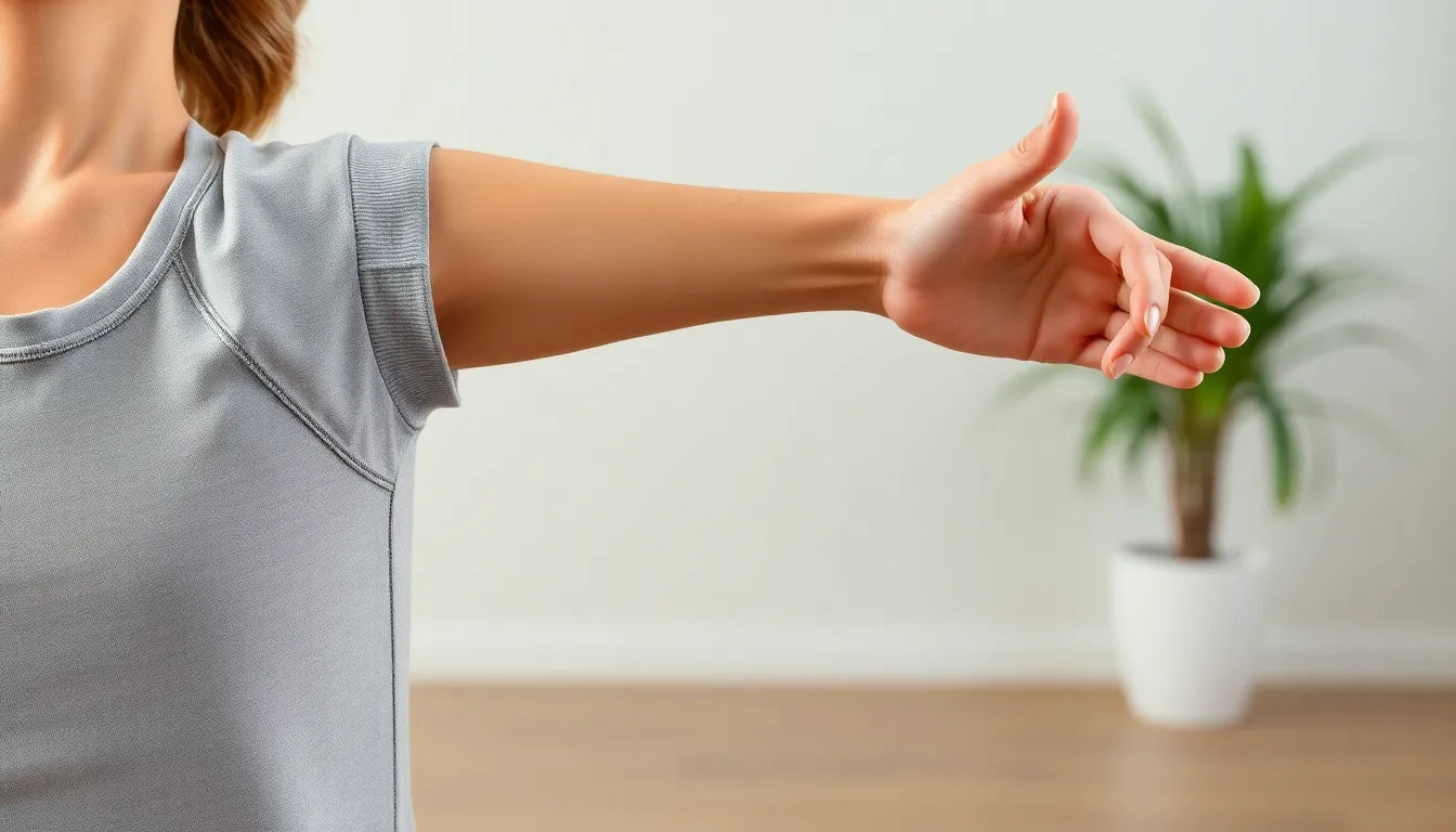 Lecteur de pratique : libérez vos bras avec ces étirements essentiels