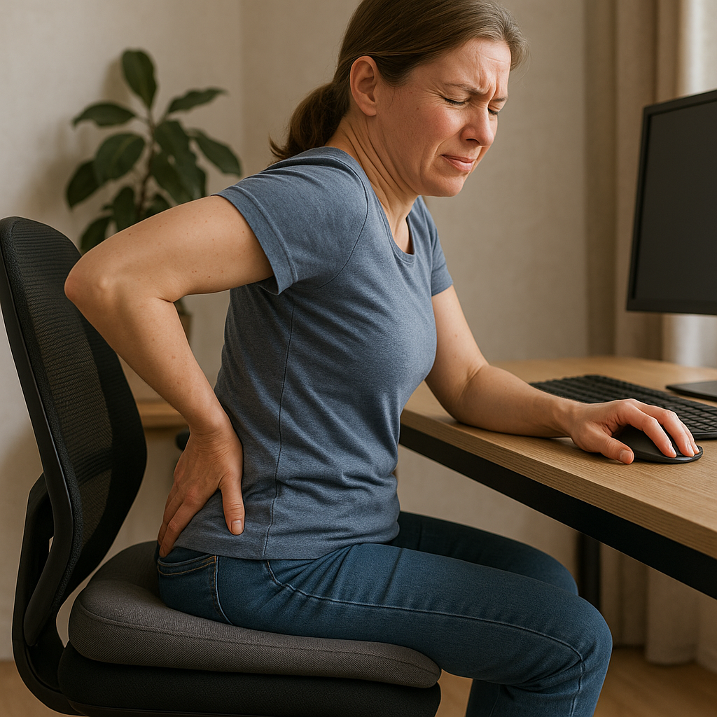 Soulagez la douleur fessière grâce à des solutions ergonomiques innovantes
