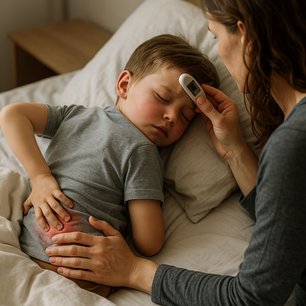 Fièvre et maux de dos chez l'enfant : quand s'inquiéter et comment réagir ?
