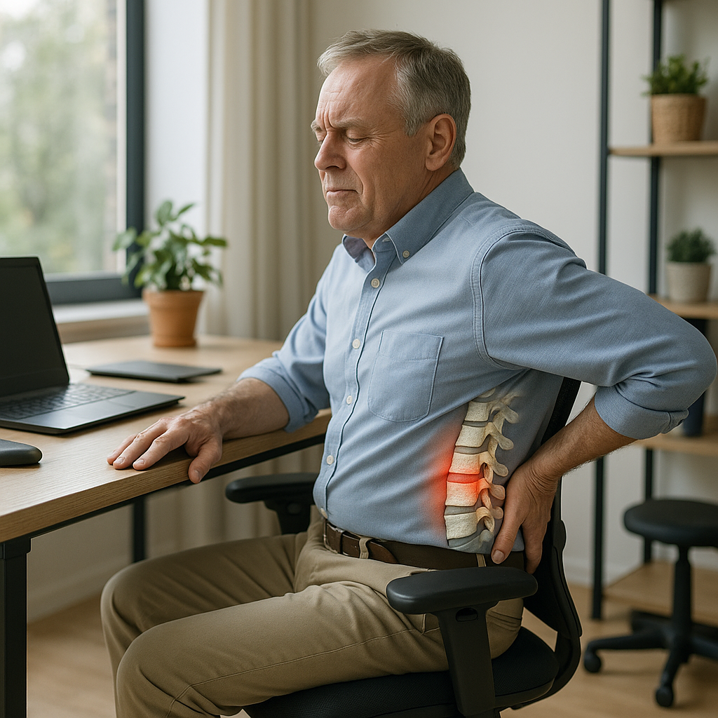 Soulager la dégénérescence discale grâce à l'ergonomie au quotidien