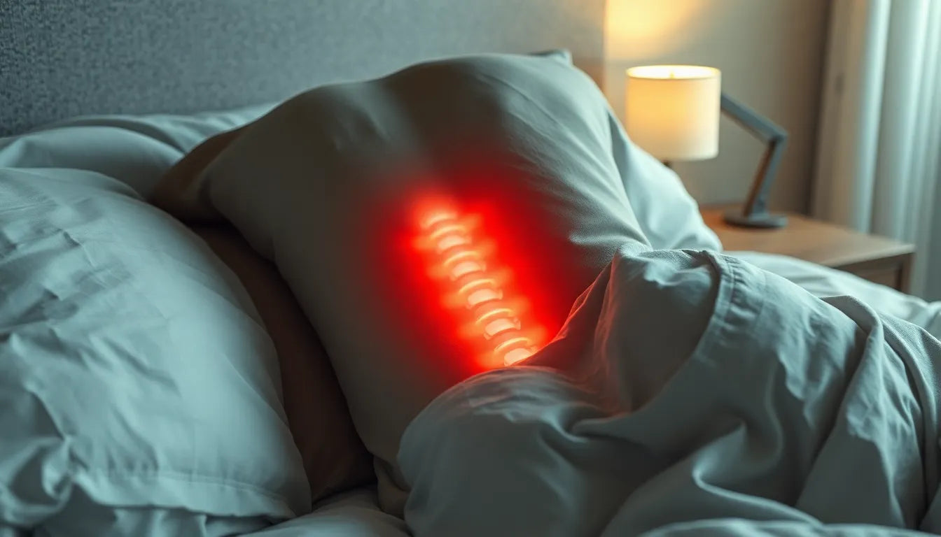 Soulager les douleurs nocturnes dans le bas du dos : astuces et solutions