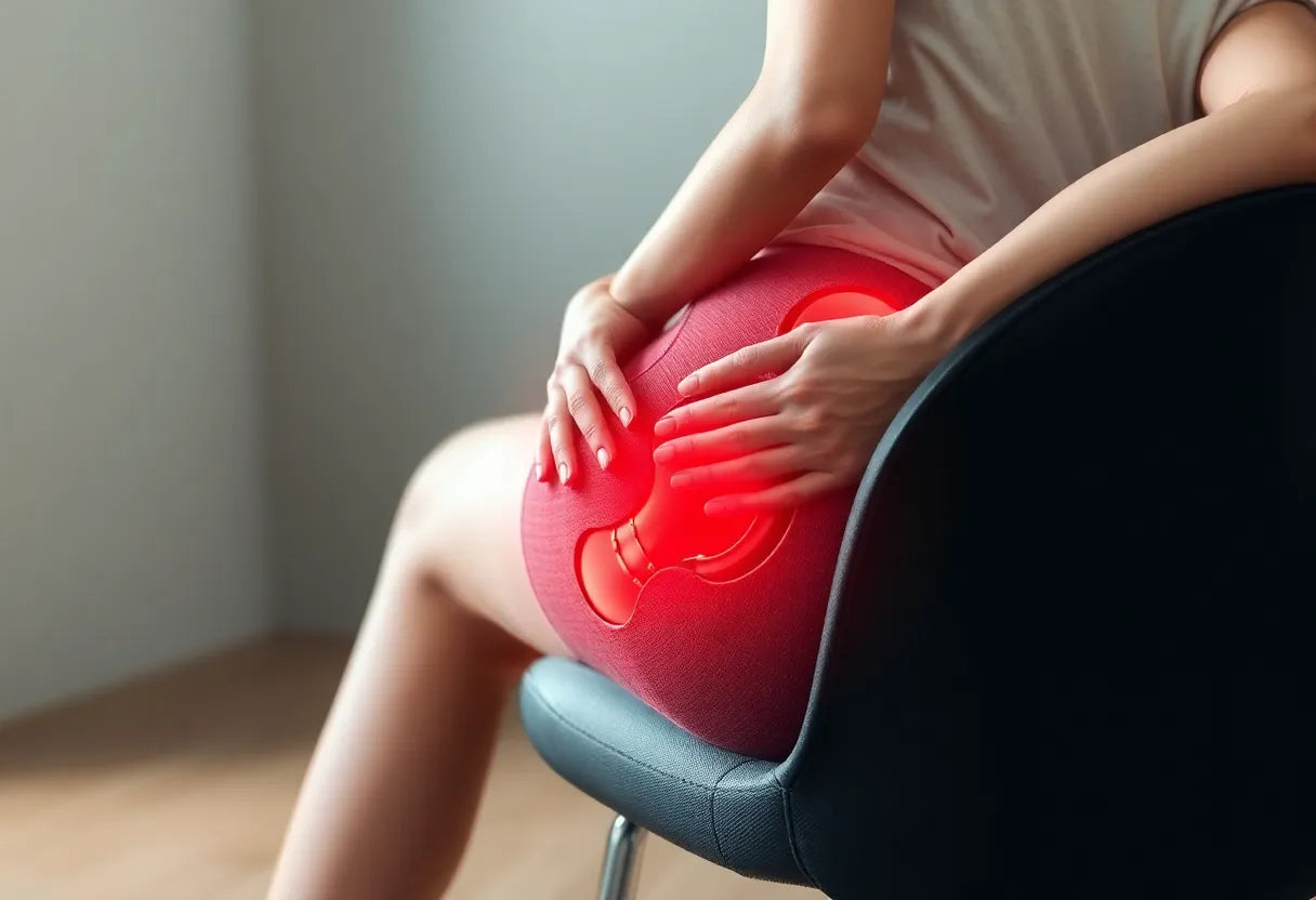 Soulagement immédiat pour la douleur à l'arrière de la cuisse en position assise : découvrez les solutions efficaces