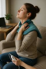 Soulagez vos douleurs cervicales avec le pouvoir apaisant d'un coussin chauffant