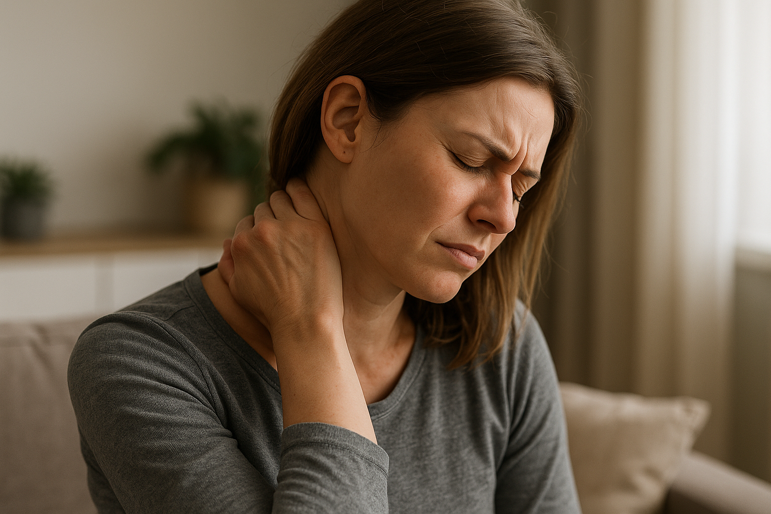 Soulagez votre cou : découvrez pourquoi vous ressentez cette douleur et comment y remédier
