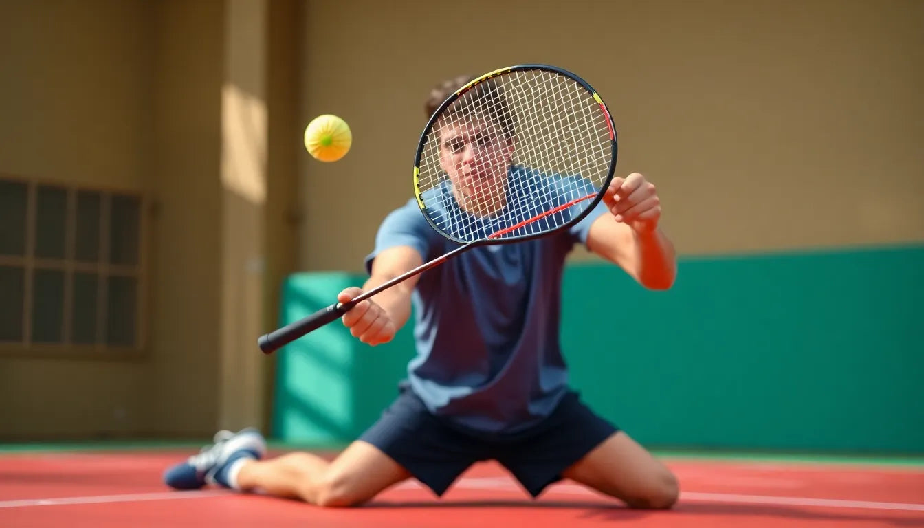 Étirements essentiels pour le lecteur de pratique après un match de badminton