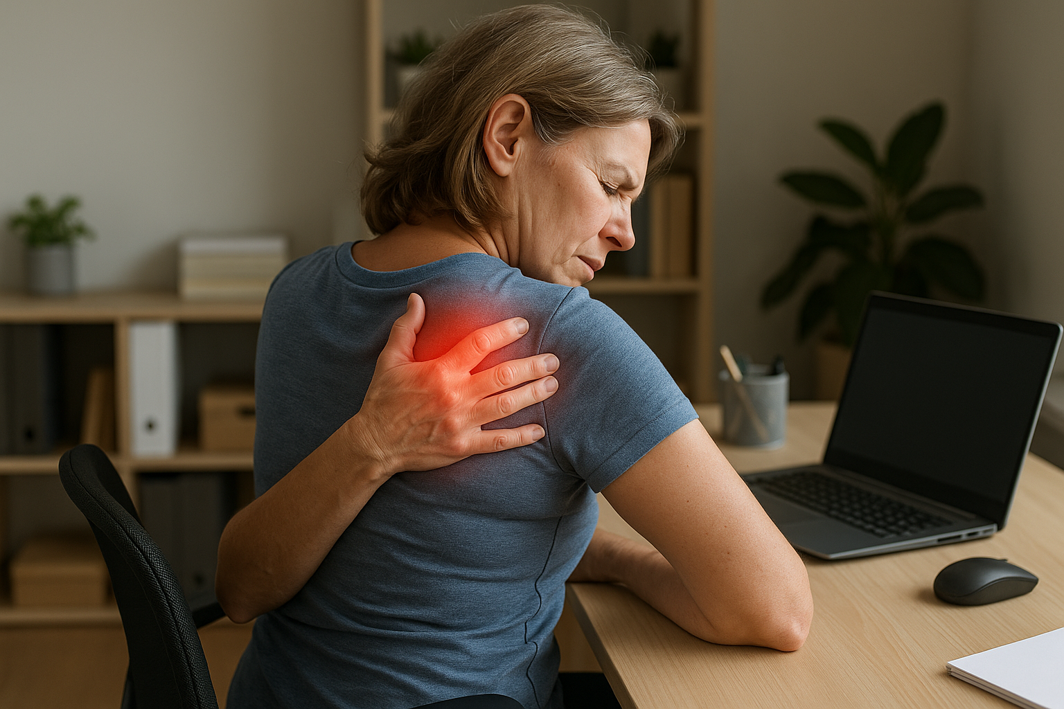 Soulager la douleur sous l'omoplate droite : découvrez les causes et solutions efficaces