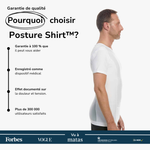 Men's Posture Shirt™ - Blanc