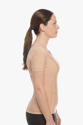 Women's Posture Shirt™ Zipper - Nude