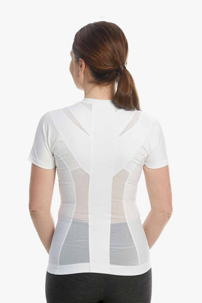 Women's Posture Shirt™ Zipper - Blanc