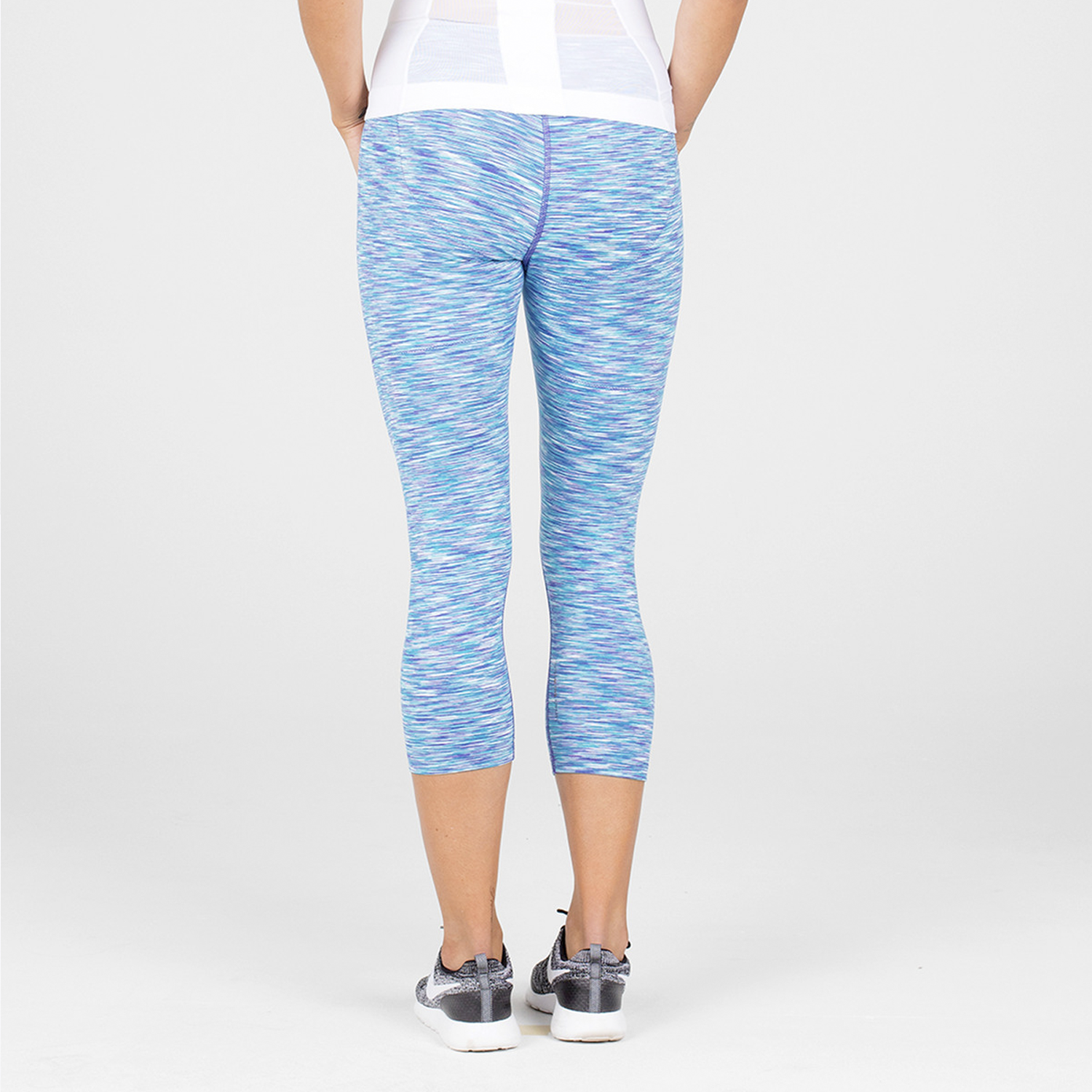 AlignMe Capri Leggings - Bleu